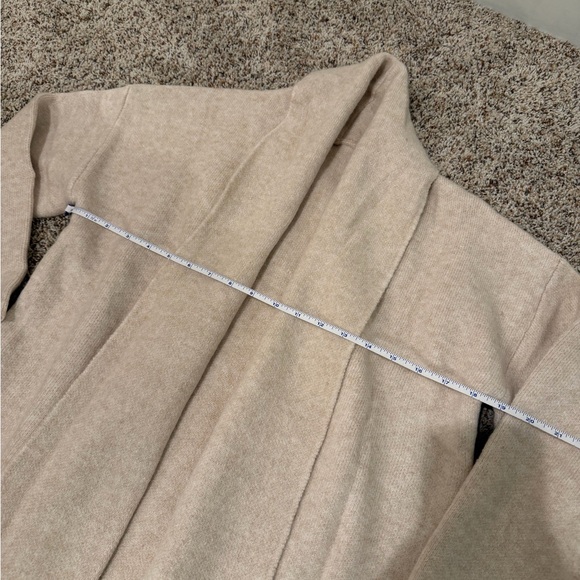 Elegant Cream Long Sweater - Picture 6 of 6